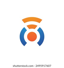 wires, wiring logo template vector icon