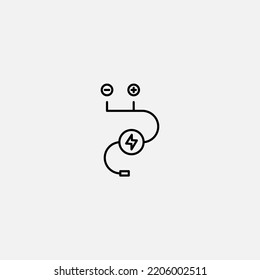 Wiring icon sign vector,Symbol, logo illustration for web and mobile