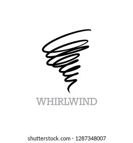 Wirldwind / Tornado Icon Illustration