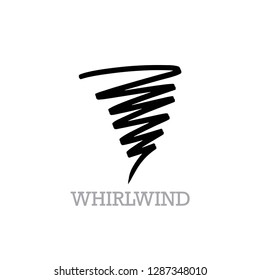 Wirldwind / Tornado Icon Illustration