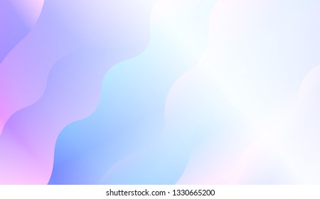 wirly Colorful Vibrant Shapes. Abstract wave shape with gradient color. Warm colors. Vector illustration. Gradient.