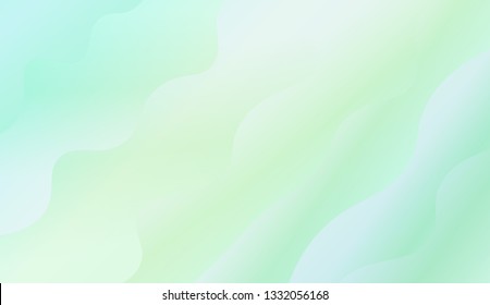 wirly Colorful Vibrant Shapes. Abstract wave shape with gradient color. Warm colors. Vector illustration. Gradient.