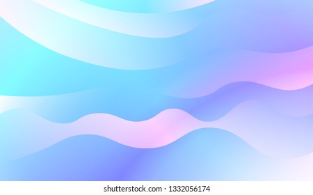 wirly Colorful Vibrant Shapes. Abstract wave shape with gradient color. Warm colors. Vector illustration. Gradient.