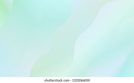 wirly Colorful Vibrant Shapes. Abstract wave shape with gradient color. Warm colors. Vector illustration. Gradient.