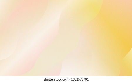 wirly Colorful Vibrant Shapes. Abstract wave shape with gradient color. Warm colors. Vector illustration. Gradient.