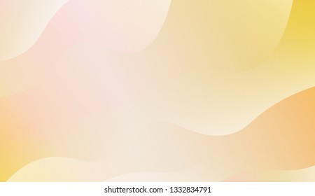 wirly Colorful Vibrant Shapes. Abstract wave shape with gradient color. Warm colors. Vector illustration. Gradient.