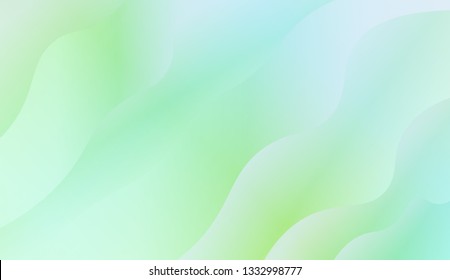 wirly Colorful Vibrant Shapes. Abstract wave shape with gradient color. Warm colors. Vector illustration. Gradient.