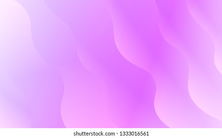 wirly Colorful Vibrant Shapes. Abstract wave shape with gradient color. Warm colors. Vector illustration. Gradient.