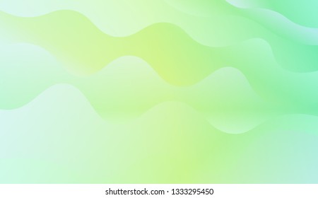 wirly Colorful Vibrant Shapes. Abstract wave shape with gradient color. Warm colors. Vector illustration. Gradient.