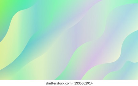 wirly Colorful Vibrant Shapes. Abstract wave shape with gradient color. Warm colors. Vector illustration. Gradient.