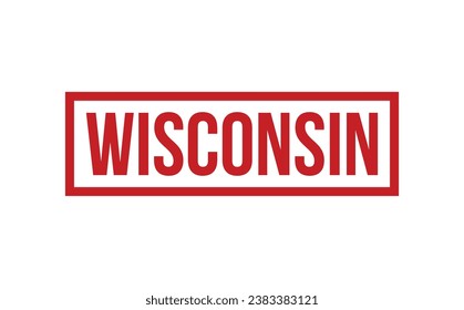 Wisconsin-Stempel-Siegel-Vektorgrafik