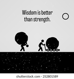 Wisdom is Better than Strength