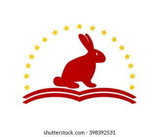 wisdom book rabbit hare rabbit fauna image