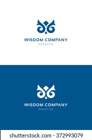 Wisdom Company Logo Template.