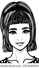Wisdom etched in Lines: Aged Female Portrait