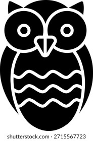 Design de ícone de estilo de glifo inteligente