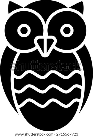 Wisdom Glyph Style Icon Design