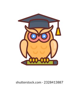 Wisdom icon in vector. Illustration