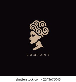 Design-Vorlage für Logos von Wisdom Lady
