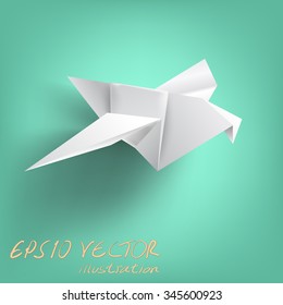 wisdom on bird paper folding