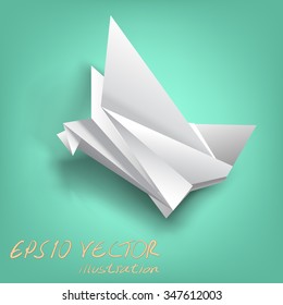 wisdom on bird paper folding