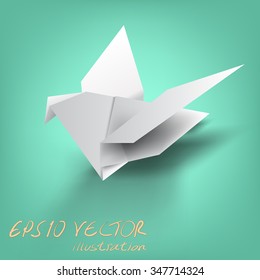 wisdom on bird paper folding