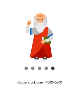 Wisdom Person Vector Icon