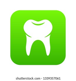 Wisdom tooth icon. Simple illustration of wisdom tooth vector icon for web