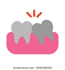 Wisdom Tooth Vector Flat Icon