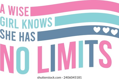 wise girl knows limits letterl