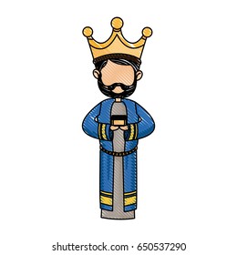 wise king manger character catholic image