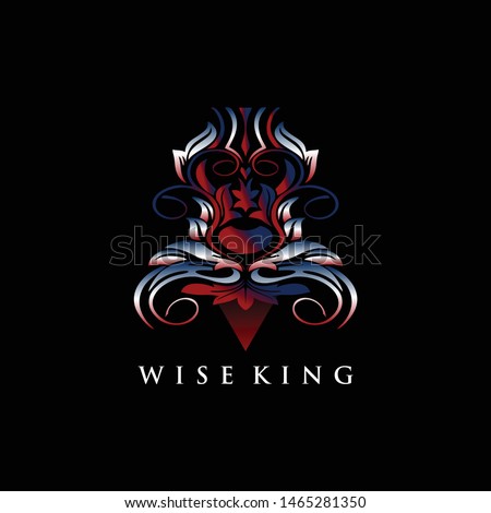 Wise King. Old King. Monkey Ornaments