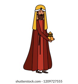 wise kings manger characters