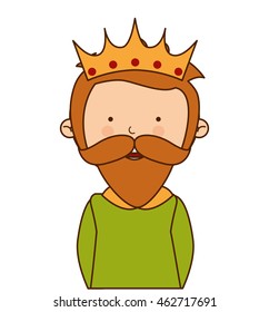 wise man character icon vector illustration graphic