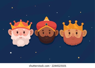 Krippenfiguren des Weisen