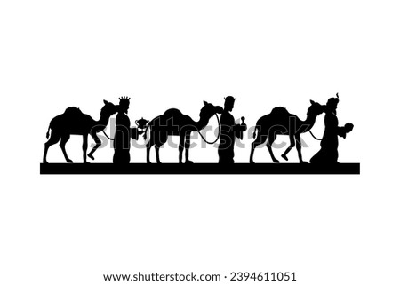 wise men icon vector isolated