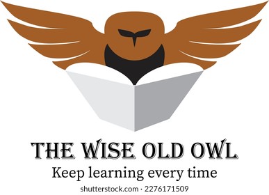 the wise old owl logo