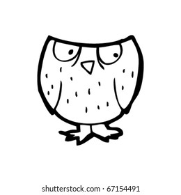 wise owl cartoon