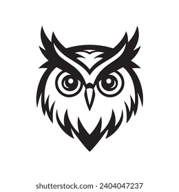 Wise Owl logo vector illustration. Wise Owl vector Icon and Sign.