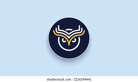 Wise Token, WISE Coin cryptocurrency logo on isolated background with copy space. 3d vector illustration of Wise Token, WISE token icon banner.