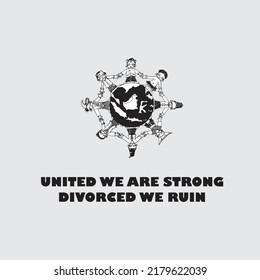 The wise words of the Indonesian nation in illustration images