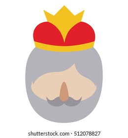 Wiseman cartoon of epiphany design