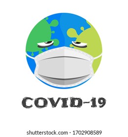 Wish everyone on the Earth wears a mask for public responsibility.Coronavirus is spreading around the world.Stop Covid-19.