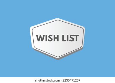 botón de lista de deseos. lista de deseos Firmar iconos Etiqueta de etiqueta Botones web
