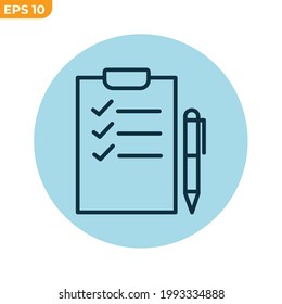 wish list icon symbol template for graphic and web design collection logo vector illustration