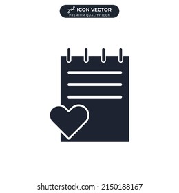 wish list icon symbol template for graphic and web design collection logo vector illustration