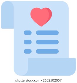 Símbolo do ícone Lista de desejos. Ilustração vetorial.
