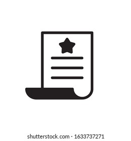 Wish List Icon In Trendy  Design Vector Eps 10