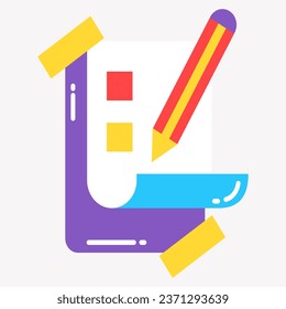 Wish list icon vector symbol sign. Wishlist vector illustration on isolated background.