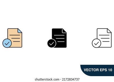 wish list icons  symbol vector elements for infographic web